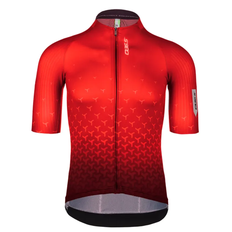 Q36.5 Mens Short Sleeve Cycling Jersey R2 : Y PAPAYA