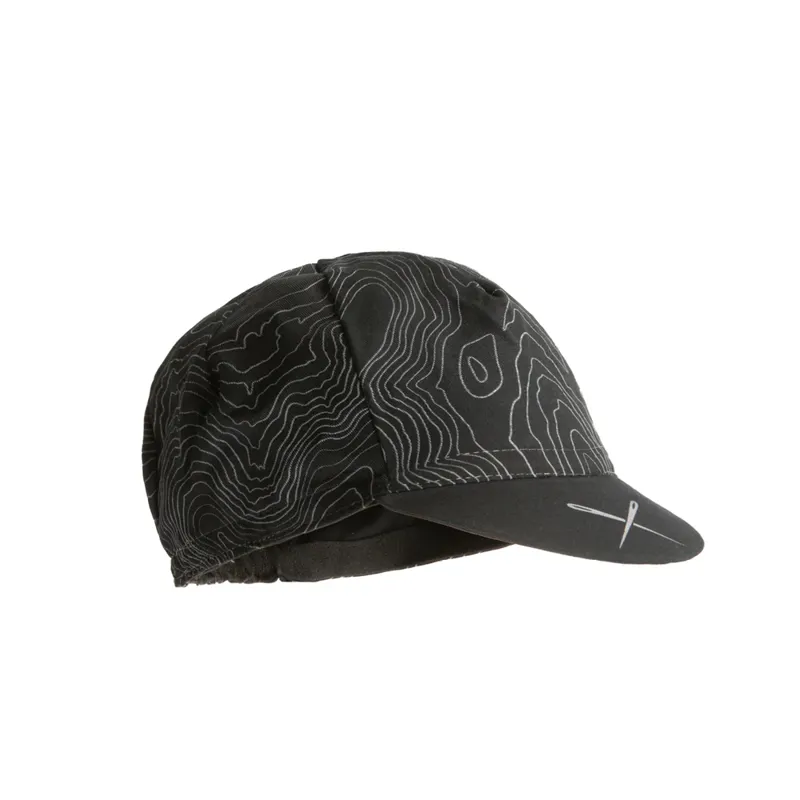 Restrap Yorkshire Contours Cycling Cap in Black-1
