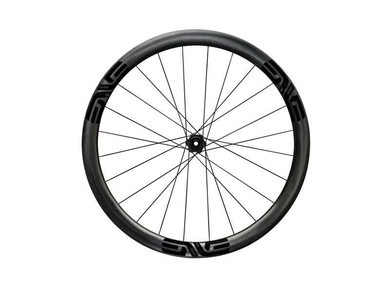 Enve SES 3.4 InnerDrive HOOKLESS Disc Road Wheels : Black Decals-2