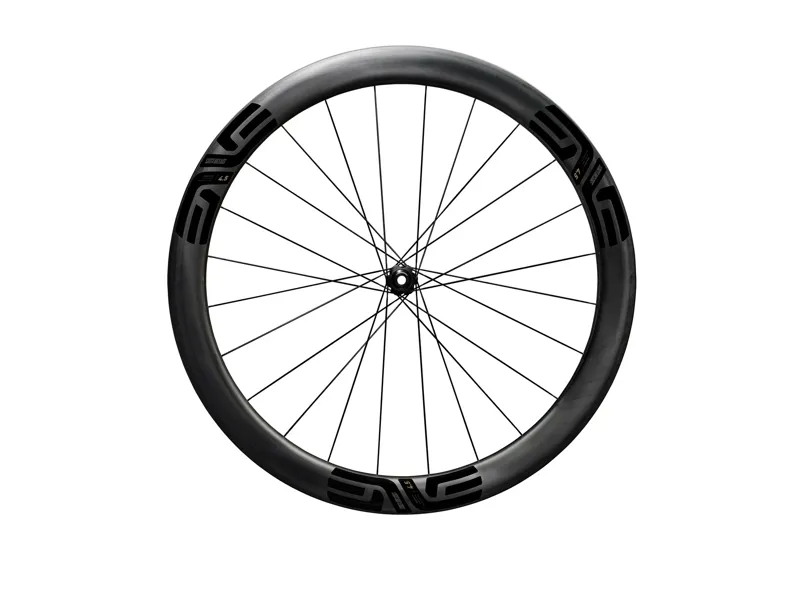Enve SES 4.5 InnerDrive HOOKLESS Disc Road Wheels : Black Decals-2