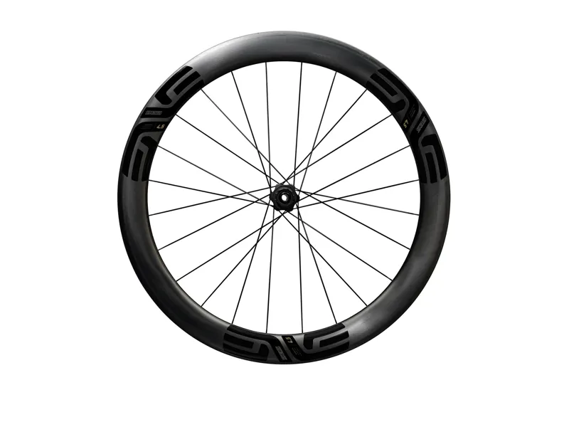Enve SES 4.5 InnerDrive HOOKLESS Disc Road Wheels : Black Decals