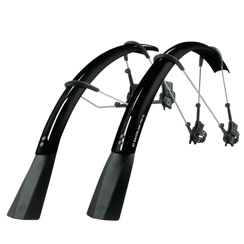 SKS Raceblade Pro XL Road Bike Clip On Mudguard Set : Black