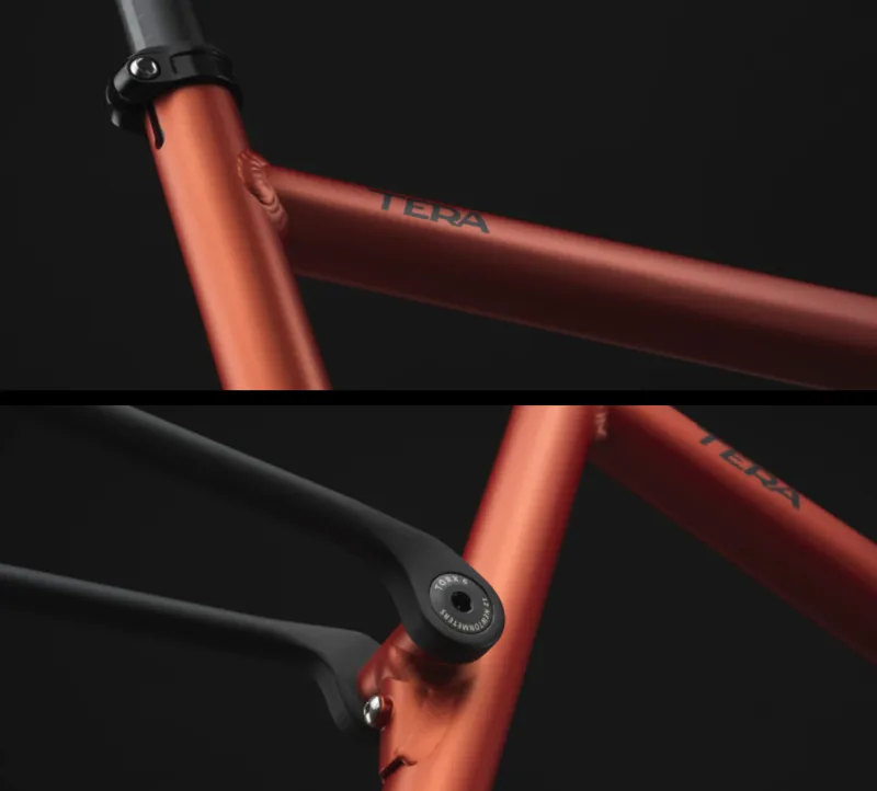 2022 Basso TERA Gravel and Adventure Bike : Apex 1x11 in Sienna Red-3