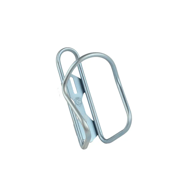 Silca Sicuro Anodised Titanium Bottle Cages : Aqua