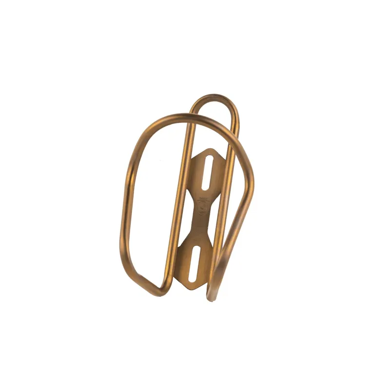 Silca Sicuro Anodised Titanium Bottle Cages : Bourbon