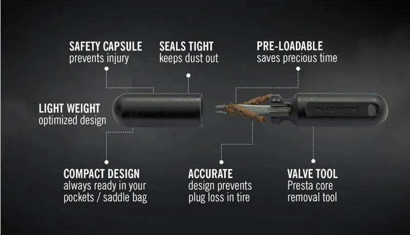 Ryder Innovation Slugplug Tubeless Tyre Plugs and Repair Kit-5