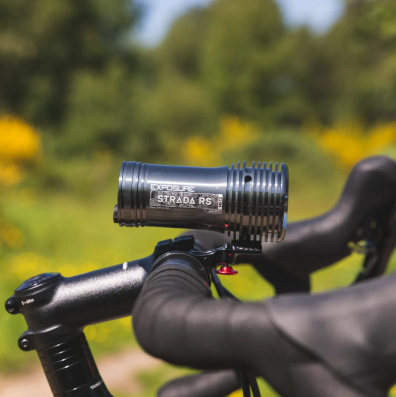 Exposure STRADA MK12 RS Road Sport AKTiv Front Light : Gunmetal Black-1