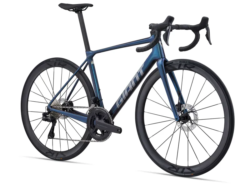 Giant TCR Advanced Pro 0 Di2 Road Bike In Ocean Twilight / Lightning-1
