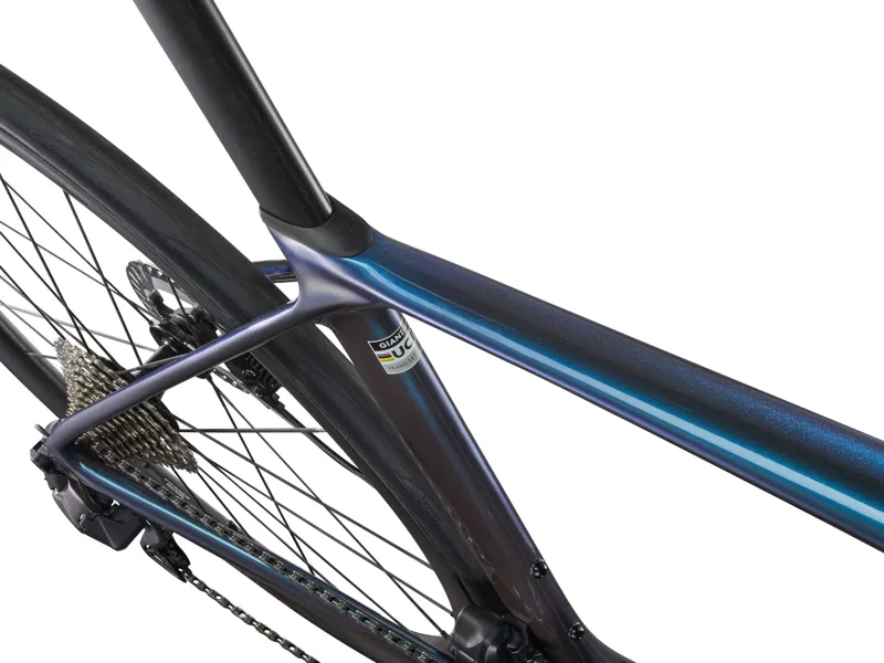 Giant TCR Advanced Pro 0 Di2 Road Bike In Ocean Twilight / Lightning-6