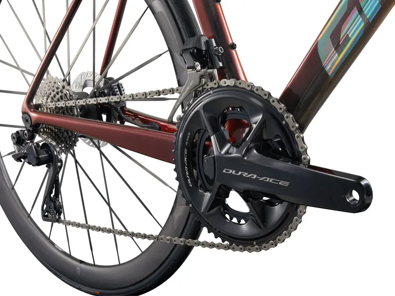 Giant TCR Advanced SL 0 Dura Ace Road Bike In Gloss Black Lava / Iris-10