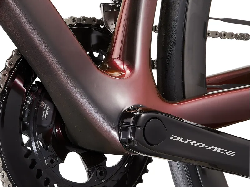 Giant TCR Advanced SL 0 Dura Ace Road Bike In Gloss Black Lava / Iris-5