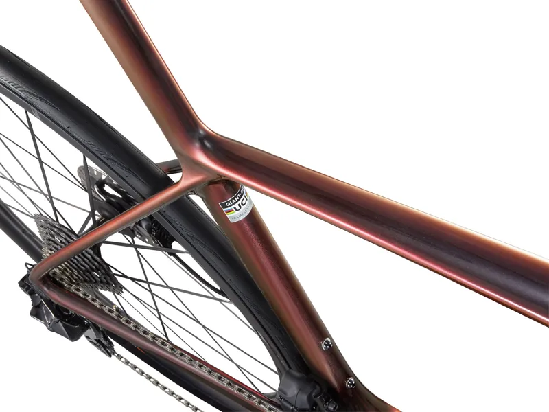 Giant TCR Advanced SL 0 Dura Ace Road Bike In Gloss Black Lava / Iris-7