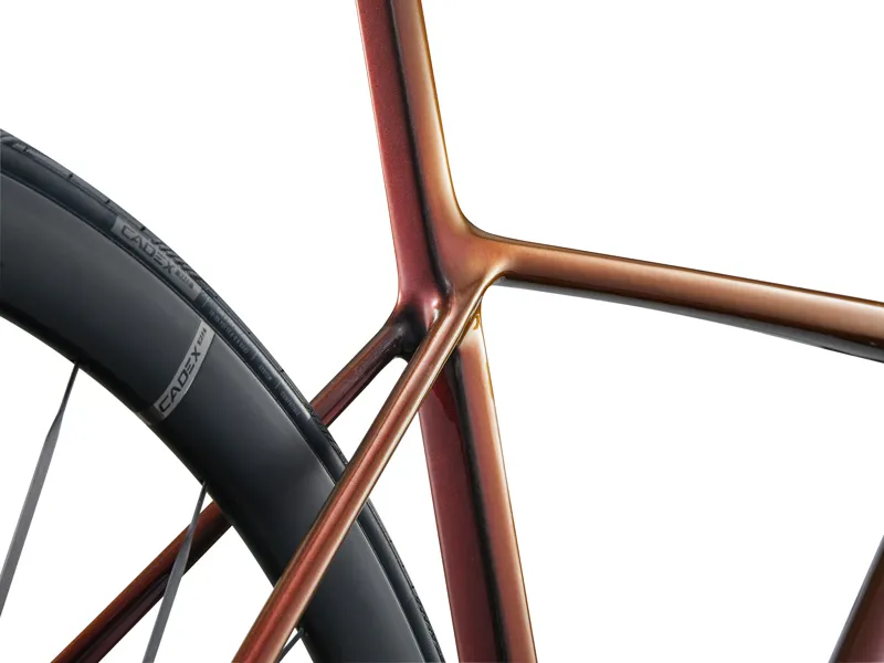 Giant TCR Advanced SL 0 Red Road Race Bike In Gloss Black Lava / Iris-5