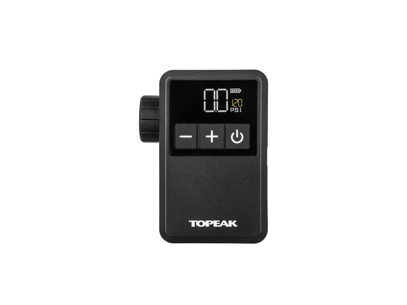 Topeak V2 E-Booster Digital Mini Electric Inflator in Black-1
