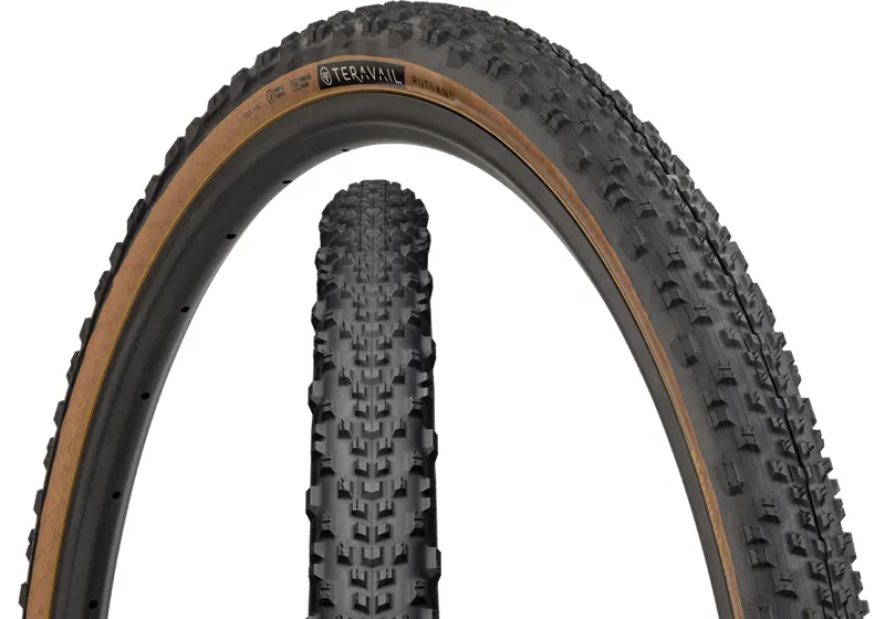 Teravail RUTLAND Light and Supple TLR Gravel Tyres : 700C : TAN-1