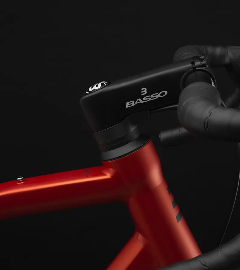 2022 Basso TERA Gravel and Adventure Bike : Apex 1x11 in Sienna Red-4