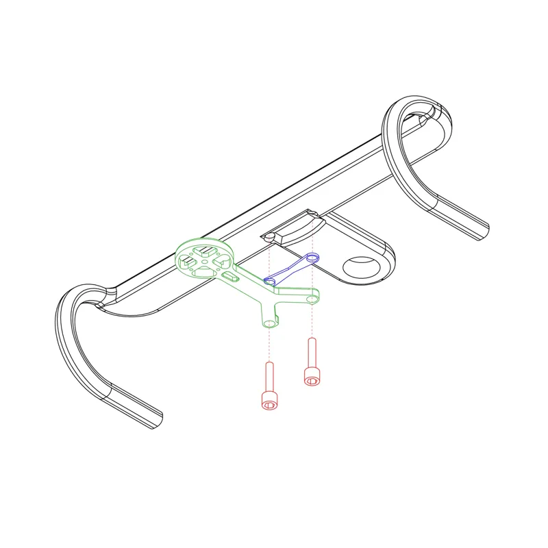 JRC Knot Underbar Garmin Mount-1