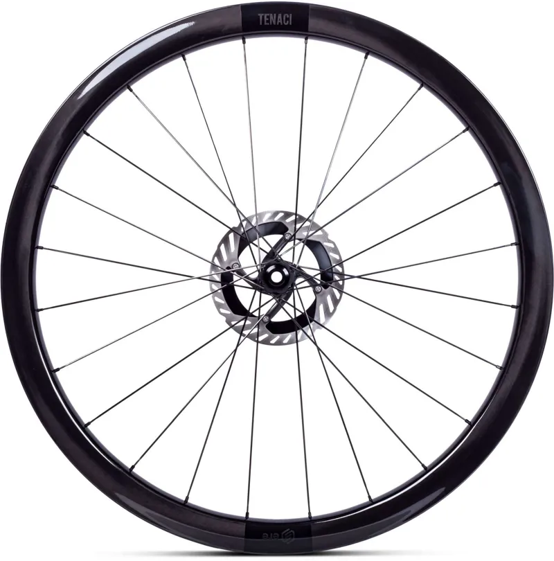 ERE Tenaci GA40 : 40mm Carbon GRAVEL Wheelset : Gloss Black-1