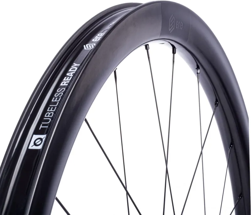 ERE Tenaci GA40 : 40mm Carbon GRAVEL Wheelset : Matte Black-3
