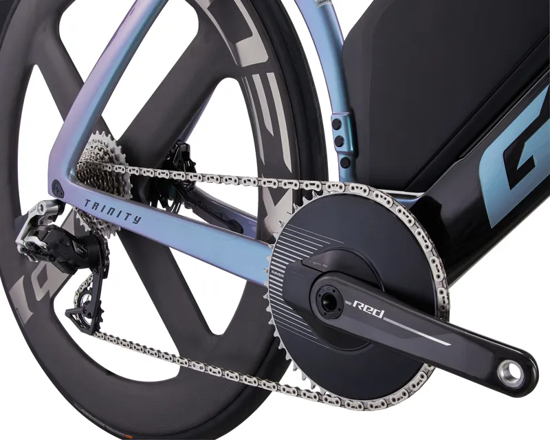 2025 Giant Trinity Advanced SL 0 TT and Triatlhon Bike: Prismatic Haze-7