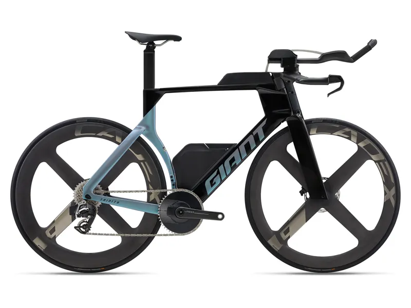 2025 Giant Trinity Advanced SL 0 TT and Triatlhon Bike: Prismatic Haze