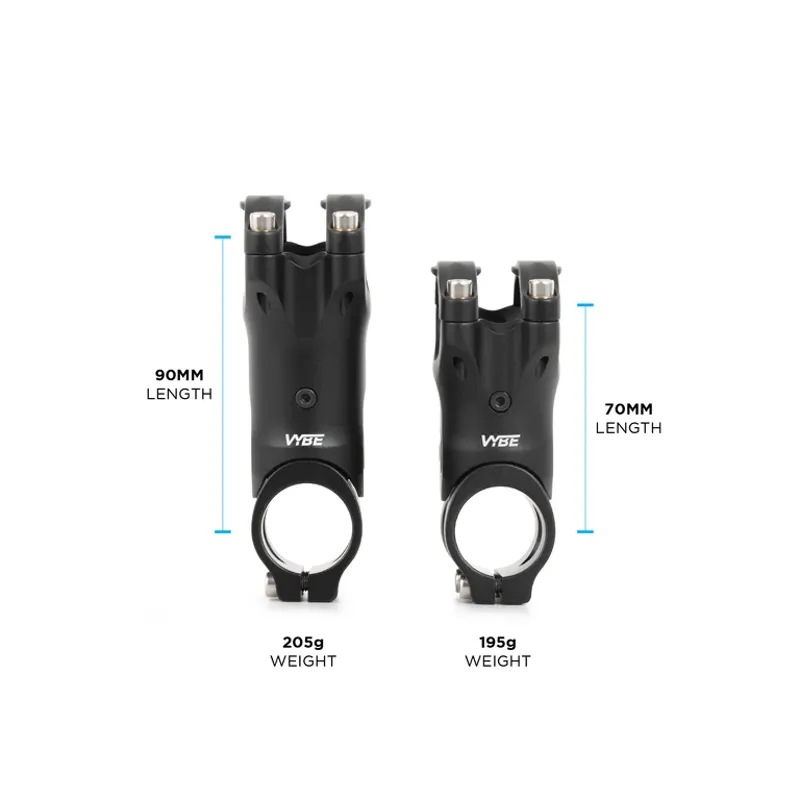 USE VYBE Aluminium Gravel Suspension Stem in Black-4