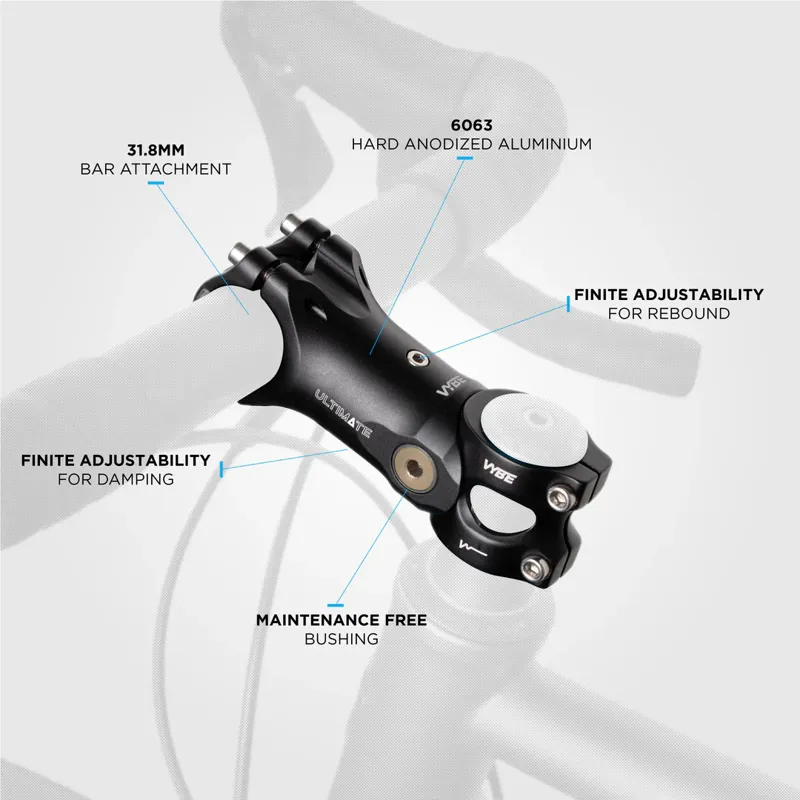 USE VYBE Aluminium Gravel Suspension Stem in Black-3