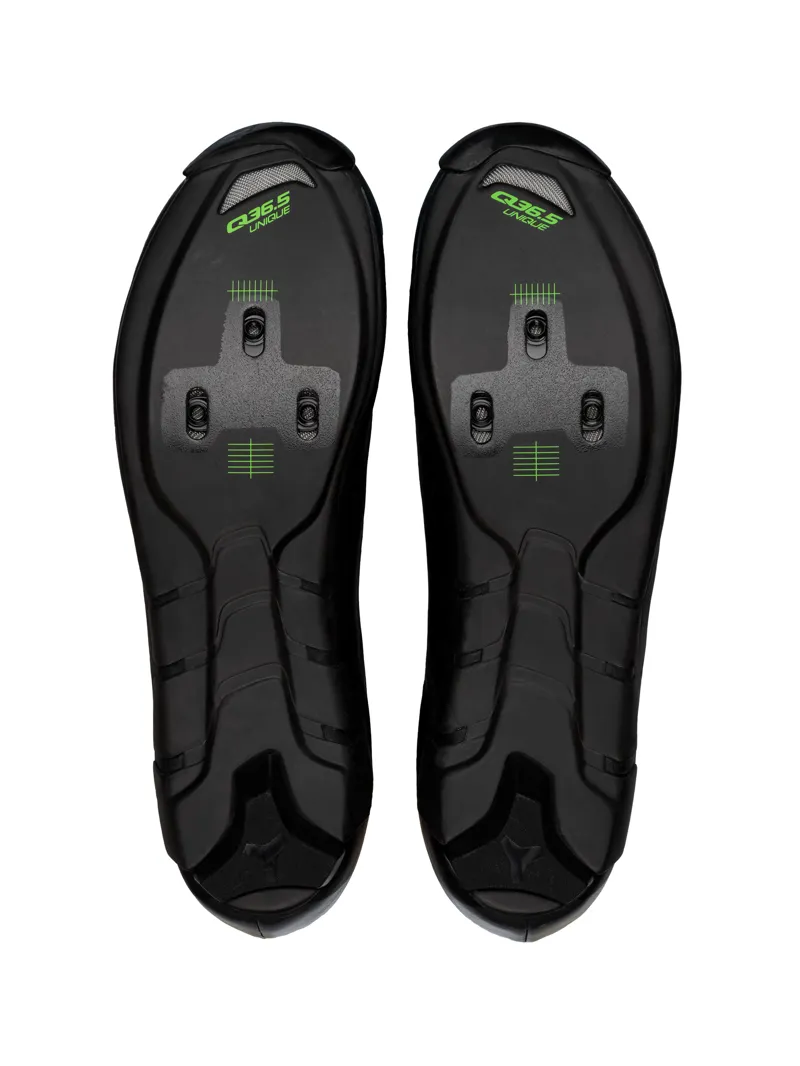 Q36.5 UNIQUE ROAD Shoes in BLACK : Unisex Road Cycling Shoes-4