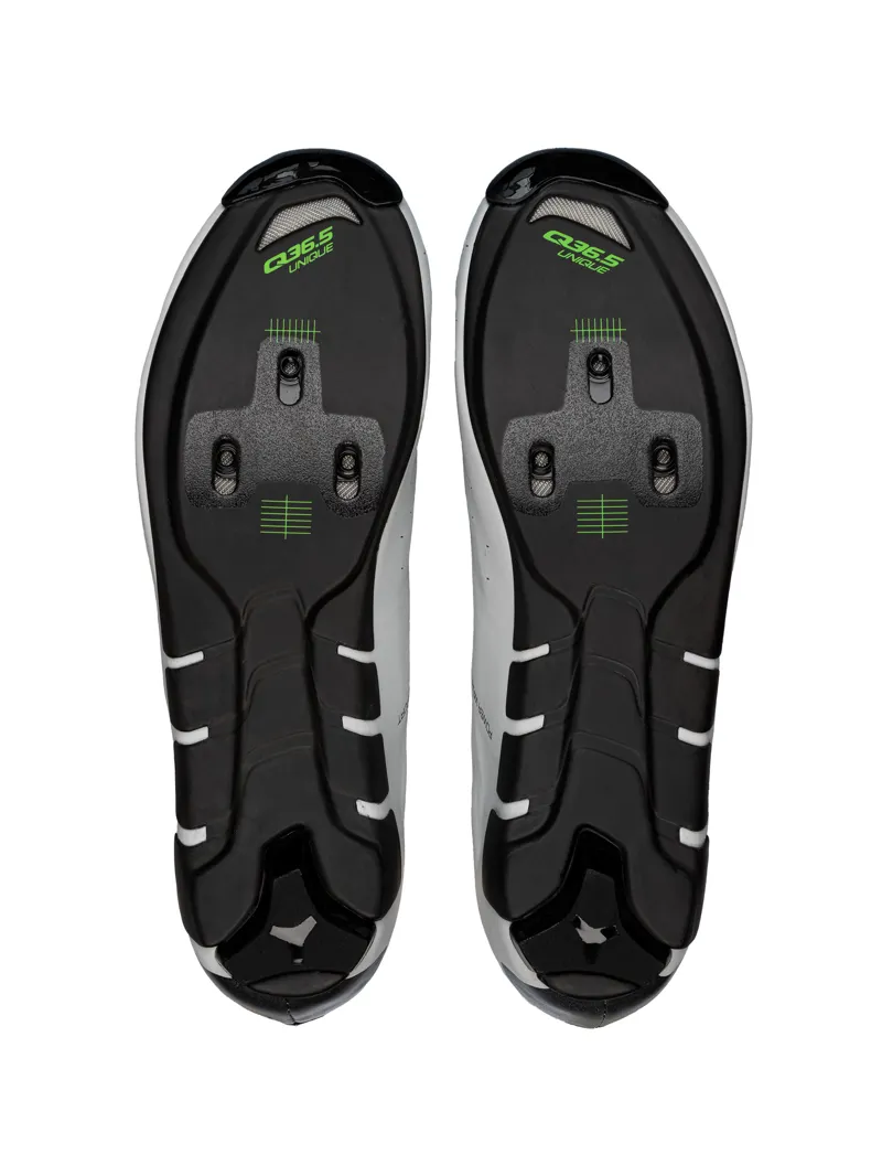 Q36.5 UNIQUE ROAD Shoes in WHITE : Unisex Road Cycling Shoes-5