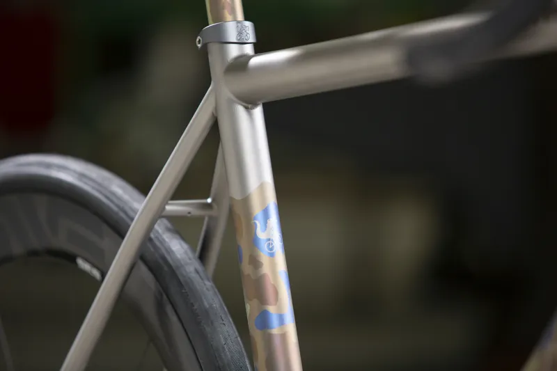 Moots Vamoots RCS Titanium Disc Frame and Kit : Di2 : Brushed Ti-8