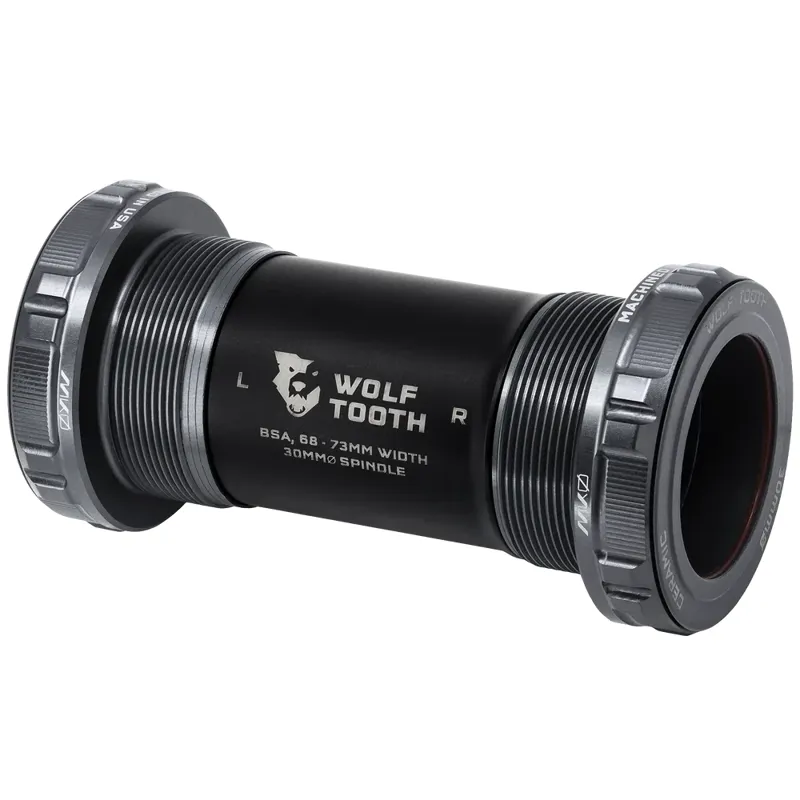 Wolf Tooth MKØ BSA Bottom Brackets : Stealth Grey-2