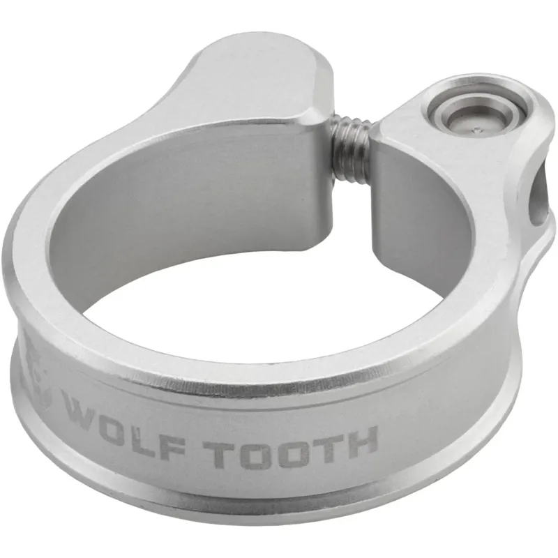 Wolf Tooth Seatpost Clamp in Silver 