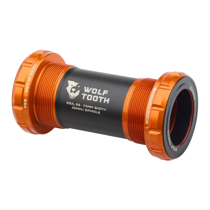 Wolf Tooth BSA Bottom Brackets : Orange-2