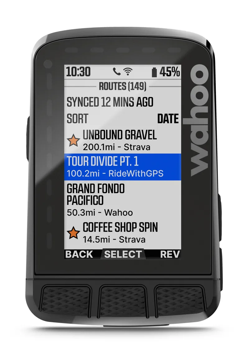 Wahoo NEW ELEMNT ROAM V2 Dual Band GPS Cycling Computer-3