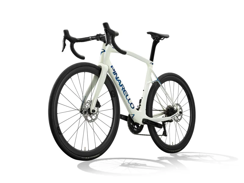 Pinarello X5 with Shimano 105 Di2 and MOST Carbon UF45 : CRYSTAL WHITE-2