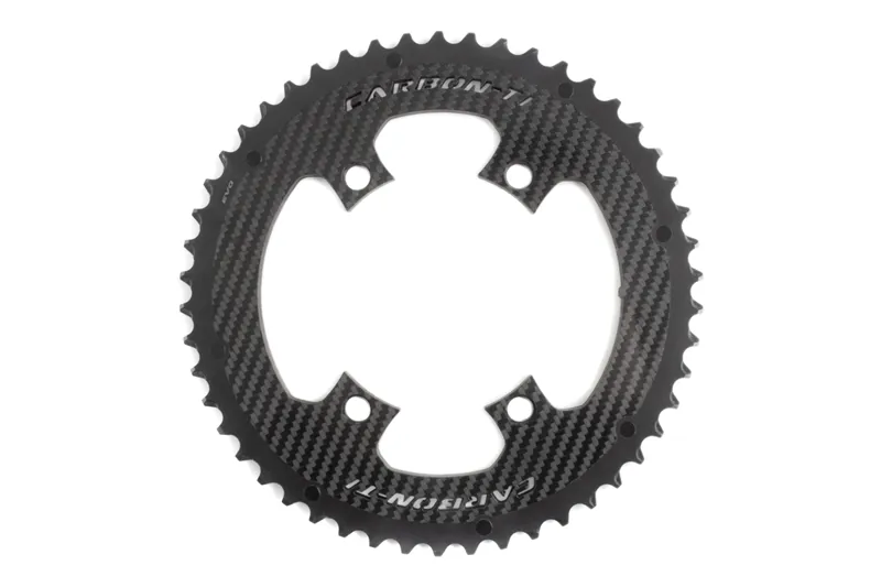 Carbon-Ti X-CarboRing EVO Chainring for ROTOR / SRM : 4 Bolt OUTER