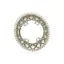Absolute Black ROAD Oval Chainrings Shimano R9100 / R8000 : CHAMPAGNE