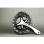 Absolute Black ROAD Oval Chainrings : Shimano 110x4 BCD : BLACK