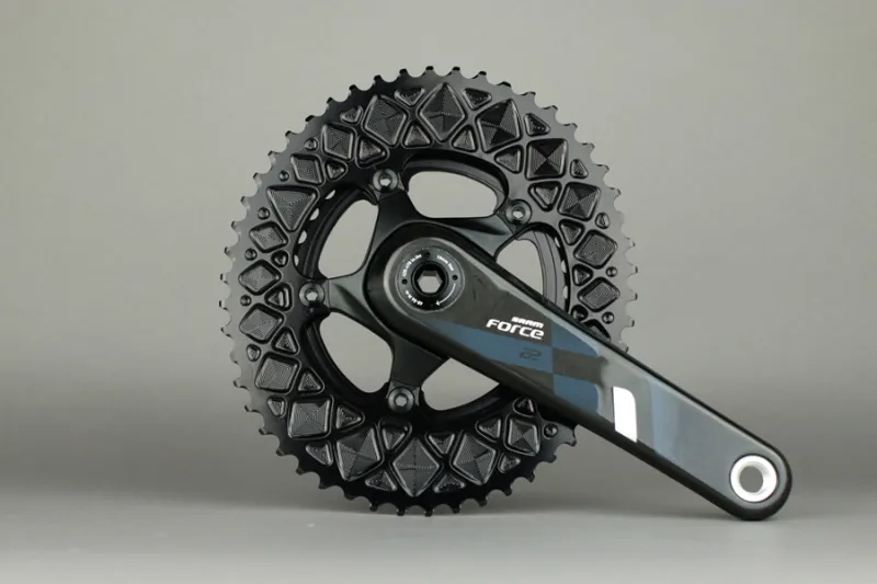Oval chainring crankset 2025
