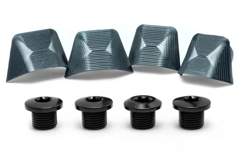 Absolute Black Dura Ace 9000 Chainring Bolts and Bolt Covers-3