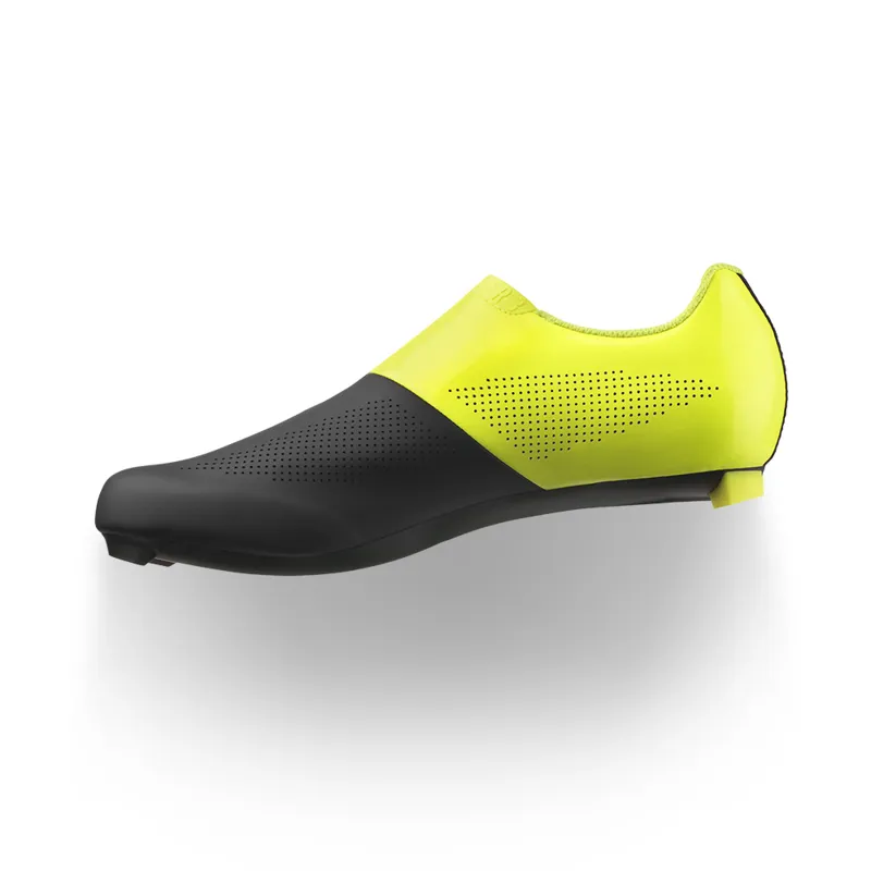 Fizik Aria R3 Road Cycling Shoes : Black / Fluo Yellow-2