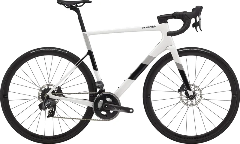2020 Cannondale SuperSix EVO Carbon DISC Bike Force eTap AXS White