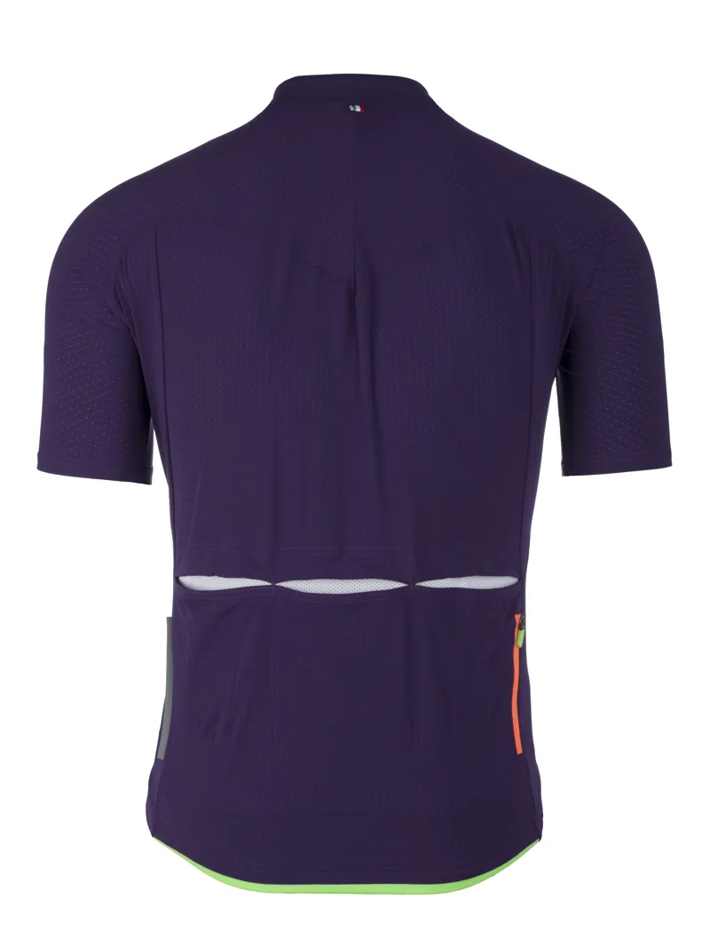 Q36.5 Jersey L1 Summer : Mens Short Sleeve Jersey : PURPLE Pinstripe-1