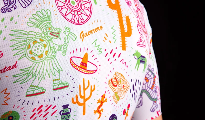 Q36.5 Short Sleeve Cycling Jersey G1 : FUEGO WHITE-3