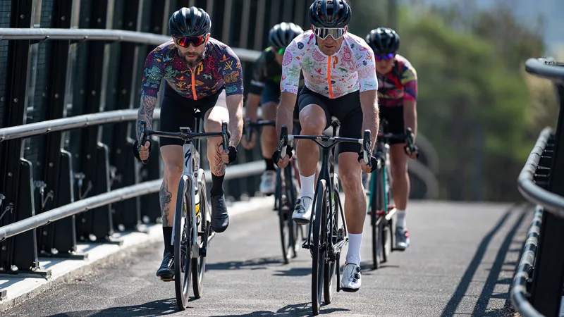 Q36.5 Short Sleeve Cycling Jersey G1 : FUEGO WHITE-2