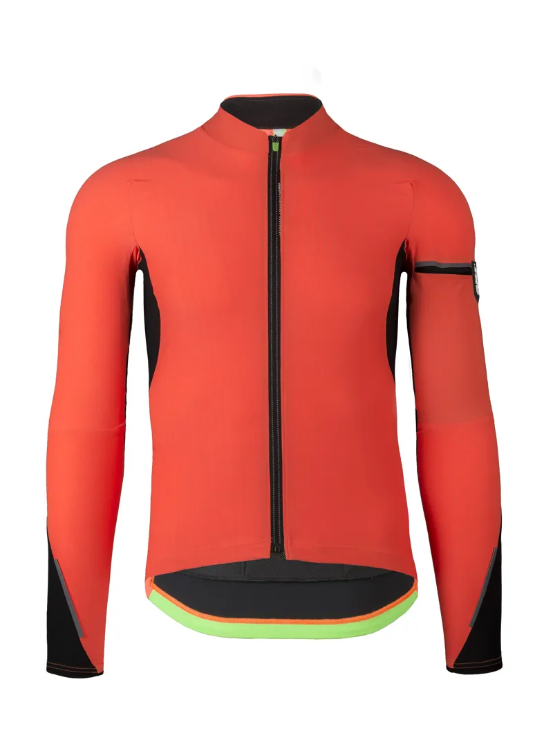 Q36.5 Hybrid Que Long Sleeve Jersey : Persimmon Orange