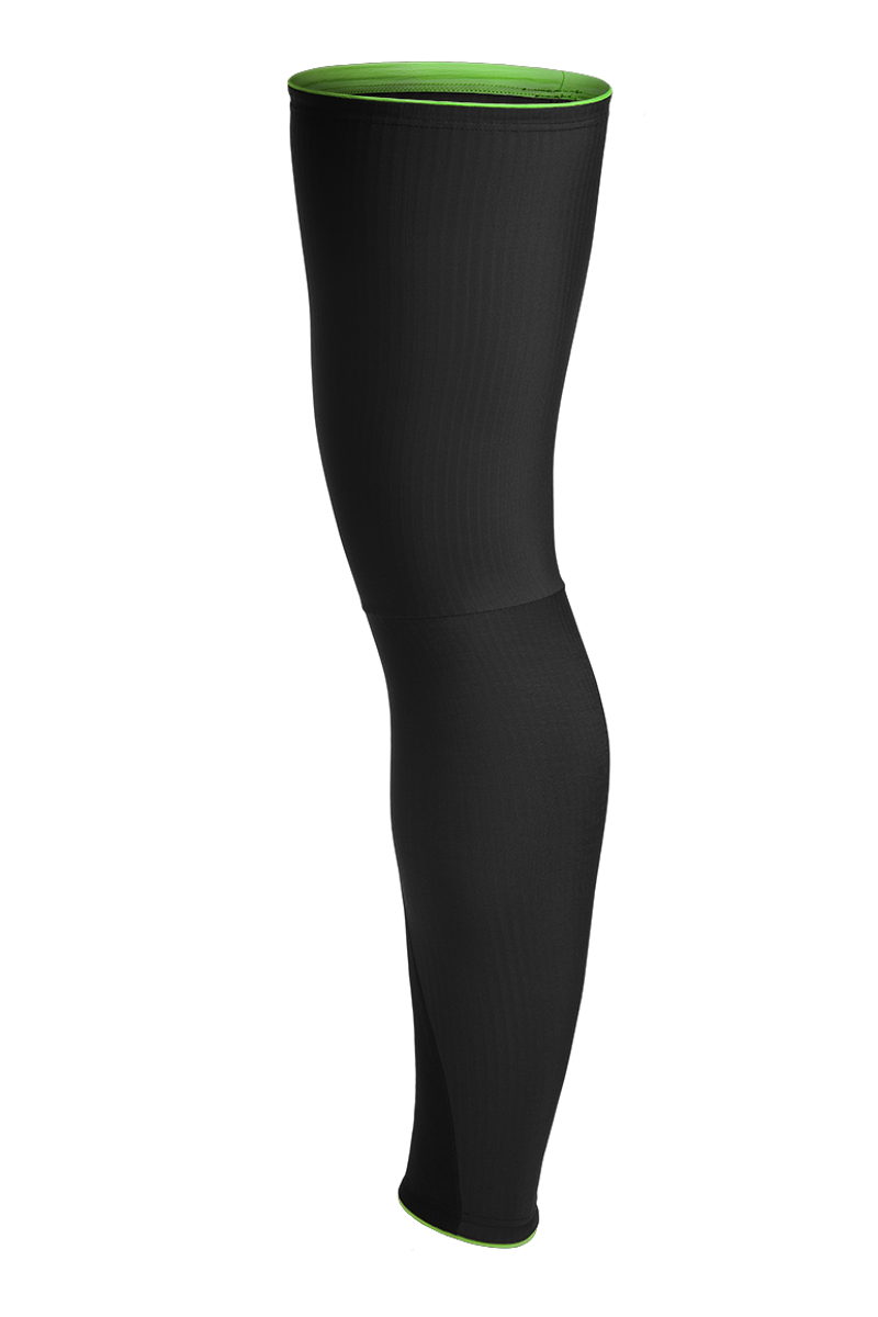 Q36.5 UF Hybrid Shell Leg Warmer : Pre-shape : Black-1