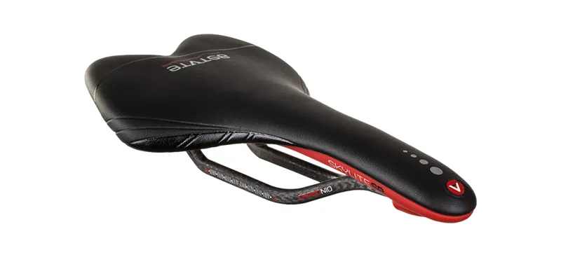 Astute SKYLITE SR Pilarga Saddle : Carbon Rail : 145mm Wide