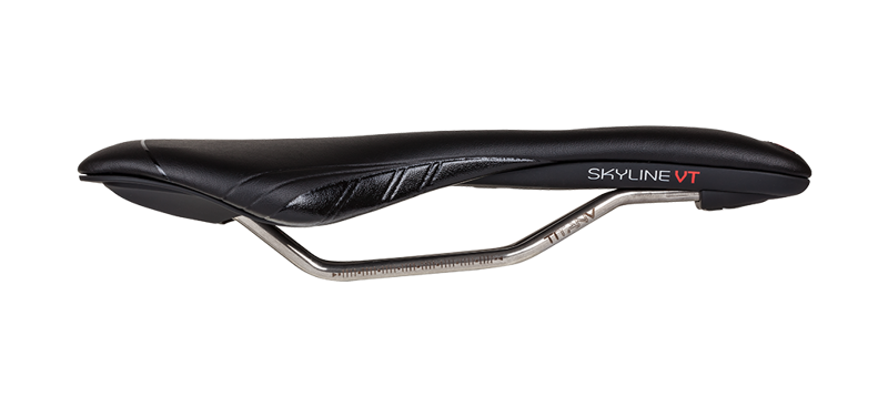 Astute SKYLINE 3.0 VT Pilarga Saddle : Titanium Rail : 145mm Wide-1