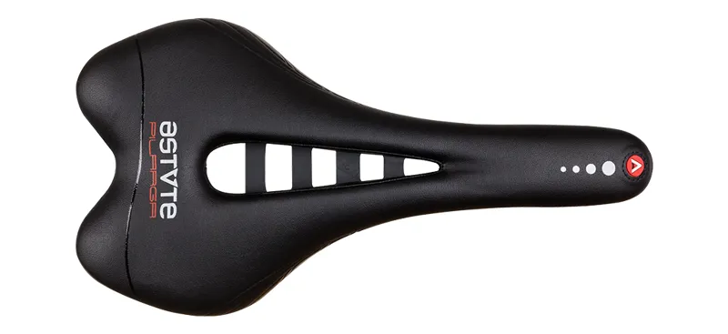 Astute SKYLINE 3.0 VT Pilarga Saddle : Titanium Rail : 145mm Wide-2